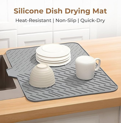 Silicone Dish Drying Mat for Kitchen